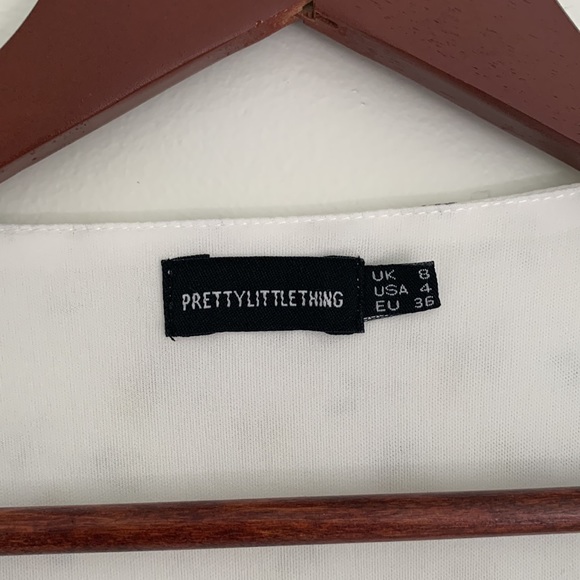 Pretty Little Thing Longsleeve Floral Dress US Size 4 - Picture 2 of 6